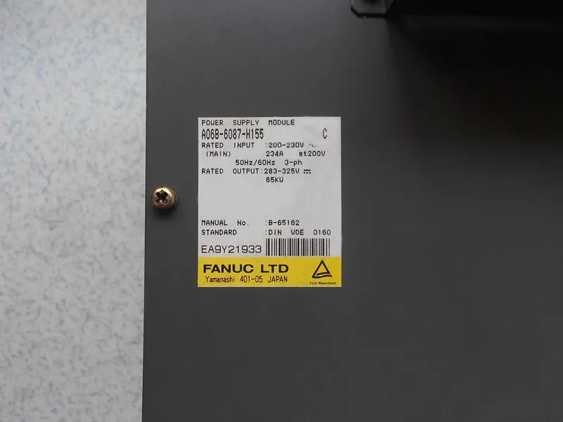 FANUC servo amplifier module A06B-6087-H155 CNC controller amp FANUC servo amplifier module A06B-6087-H155 CNC controller amp