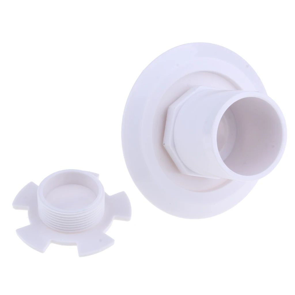 Swimming Pool ABS Clean Out Drain Nozzle Receptacles Vacuum Fittings For Concrete Pool Accessories