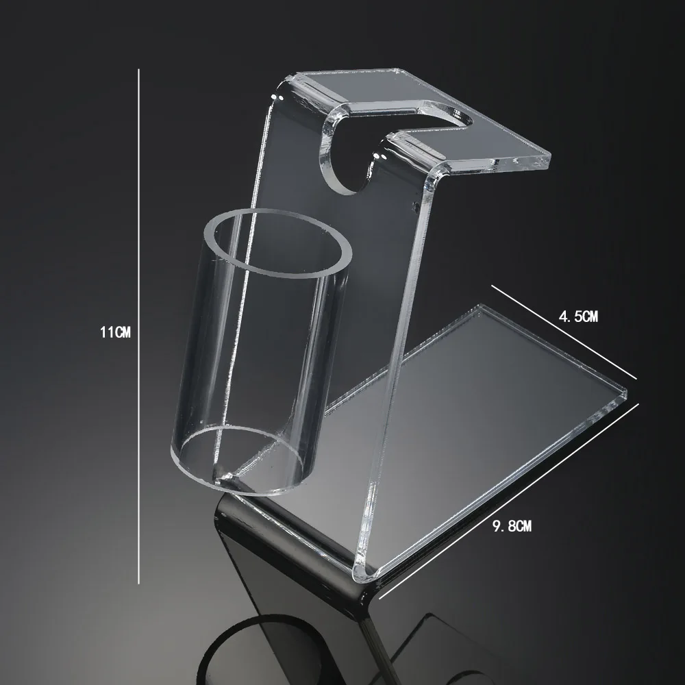 Акриловый держатель для инструмента для нанесения татуировки подставка прозрачная тату стойка подставка органайзер для татуировки пистолет