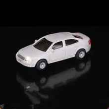 10 шт. масштаб Миниатюрная модель легкий автомобиль пластмассовая коллекционная машинка с светодио дный 3VN пропорции