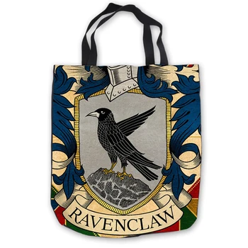 

Custom Canvas Ravenclaw ToteBags Hand Bags Shopping Bag Casual Beach HandBags Casual 180713-1-24
