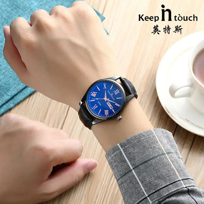 Brand Luxury Men's ladies watch Date Taste Waterproof Ultra Thin Clock  Casual Quartz Watches women watches luminous watch men