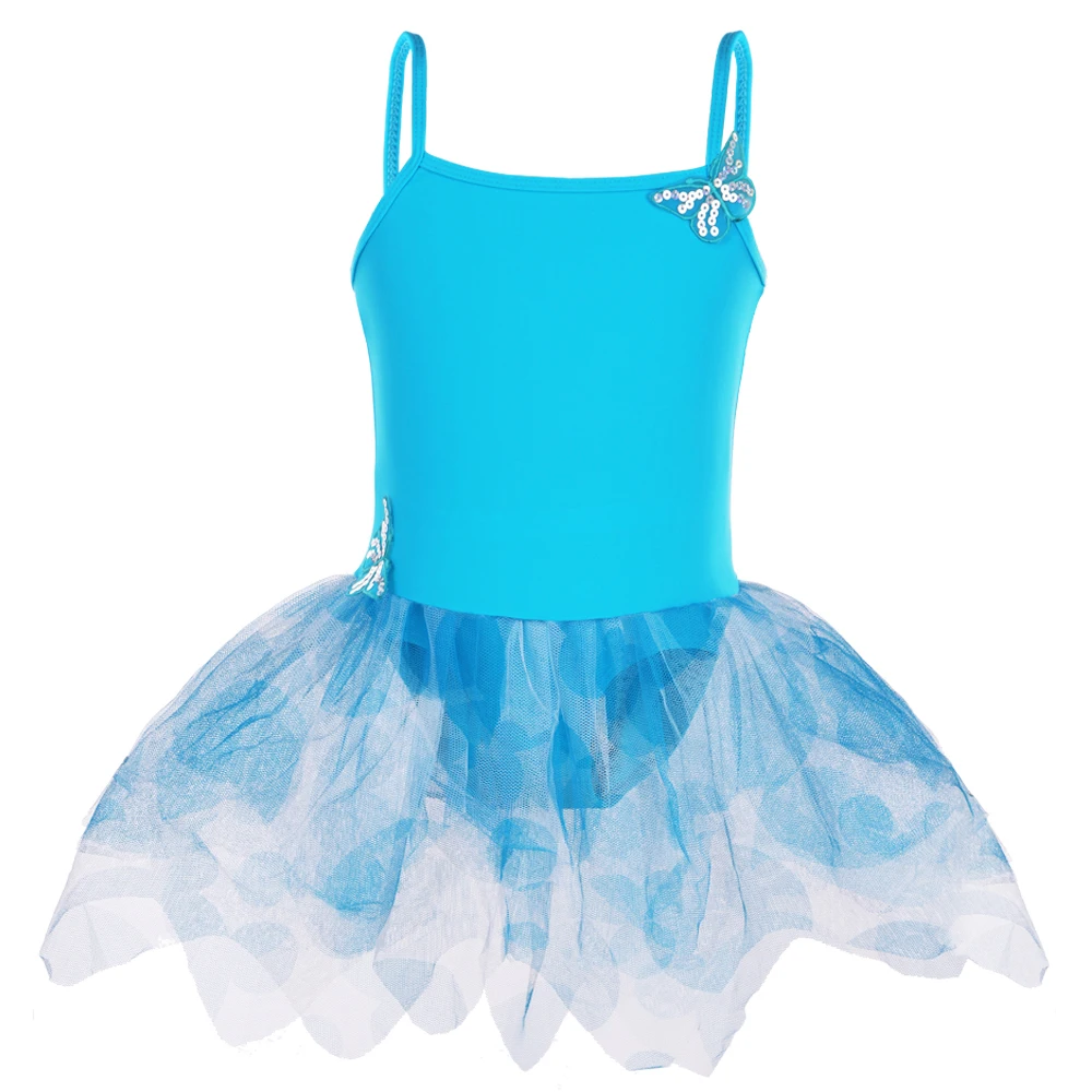 

Sleeveless Dance Suits Gymnastics Leotard for Girls 3-8Y Kids Gown Classical Tutu Leotards Costume 5 Colors Wholesale
