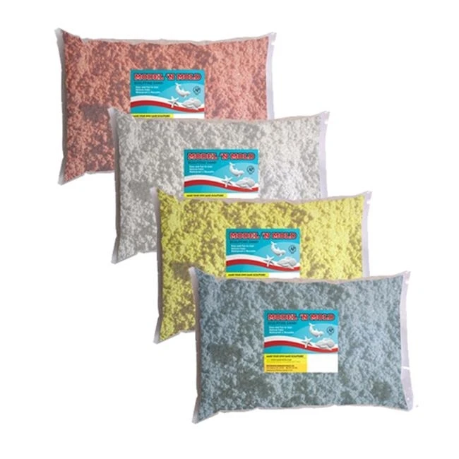 Sandtastik MNMB4PC Model N Mold Sculpting Sand Ultra Primary 4-Color Play Set