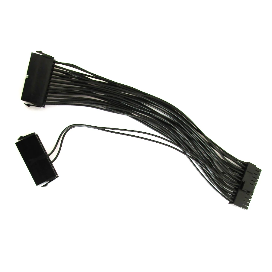 1 шт./лот ATX 24Pin двойной PSU Питание Кабель-адаптер синхронизации синхронный ADD2PSU