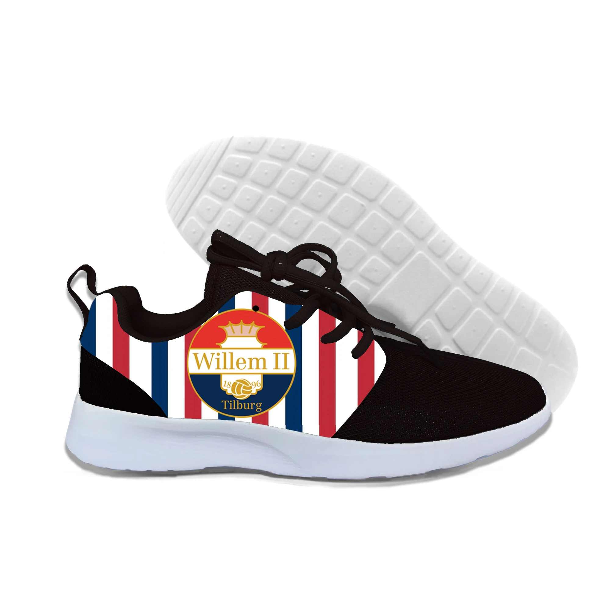

2019 Hot Fashion Netherland Team Waliking Shoes Willem II Tilburg Men and Women Breathable Casual Lightweight Shoes