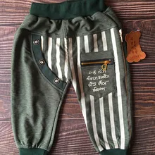 1 шт./лот) хлопок мультфильм гримаса брюки для детей