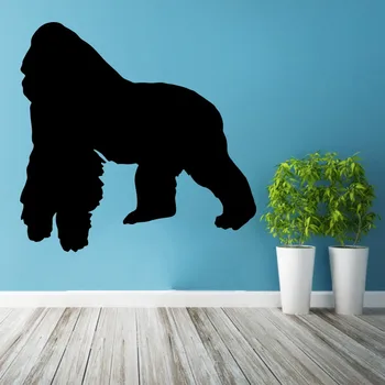 

Wall Decal vinyl Sticker King kong Gorilla Removable Bedroom Living Room House Accessories Decoration Wallpaper Decor DIY WW-187