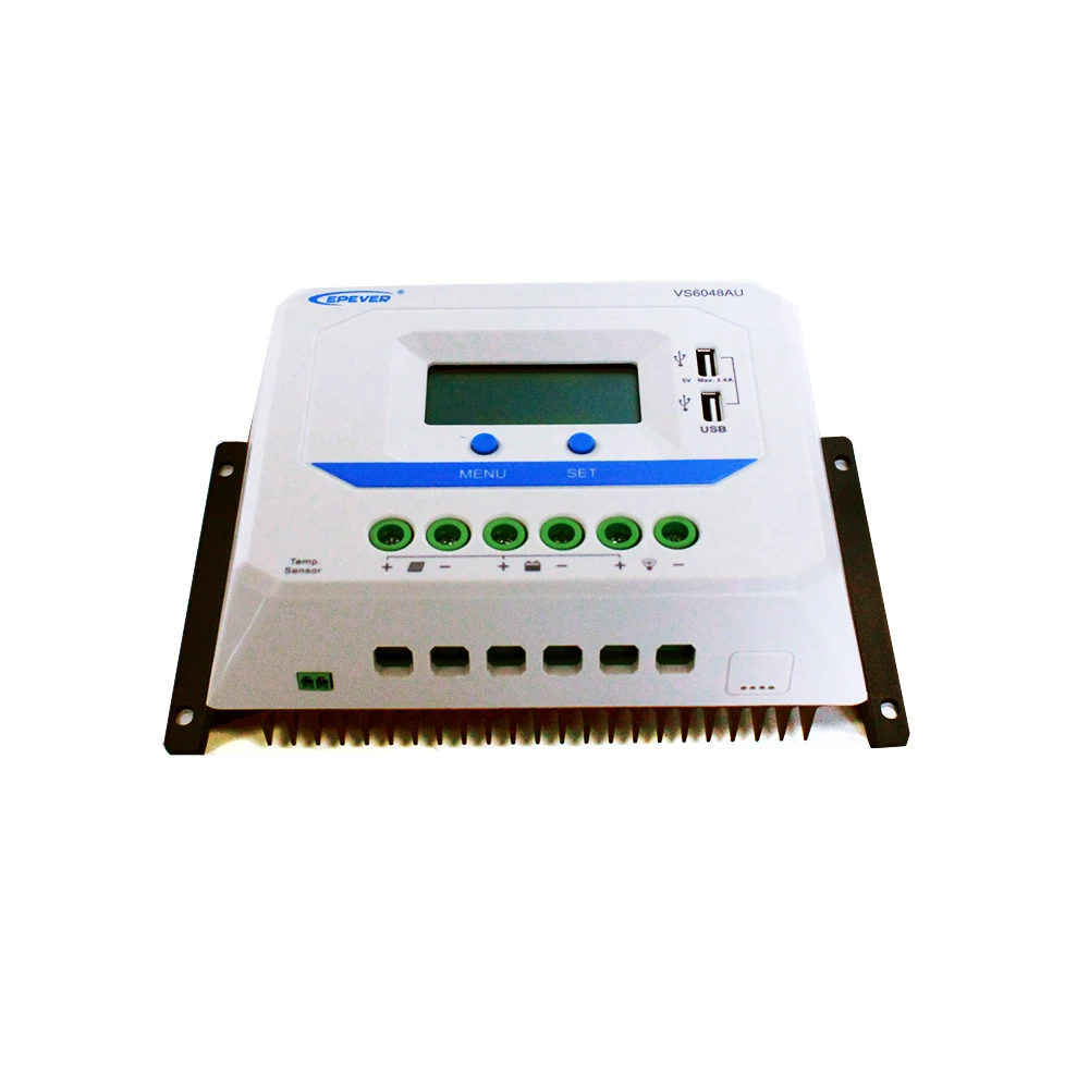 

EPSOLAR VS6048AU 60A 12V 24V 36V 48V EP EPEVER New Viewstar Solar Charge controller LCD display