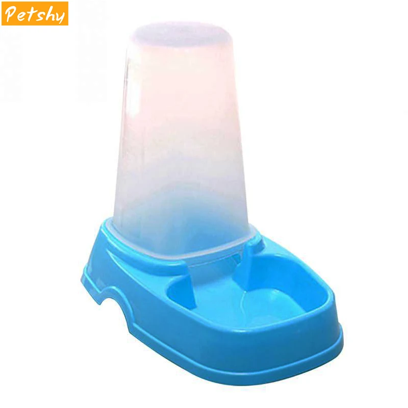 

Petshy Automatic Pet Dog Water Feeder Dispenser Portable Cat Puppy Food Bowl Water Dish Plastic Animals Drinking Fountain