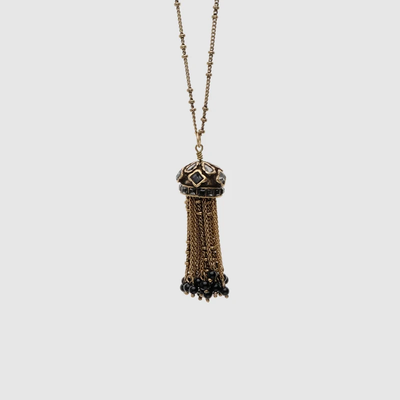 Бутик amorita винтажное длинное ожерелье с кисточками|brand necklace|designer necklacedrop necklace |