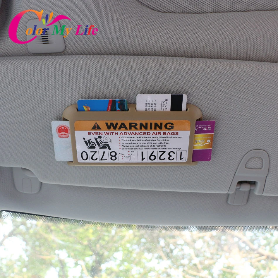 Color My Life 車用サンカードホルダー トヨタカローラrav4アベンシスオーリスカムリプリウスヤリス用パーキングカードホルダー Car Parking Holder Toyota Sun Visorsun Visor Toyota Aliexpress