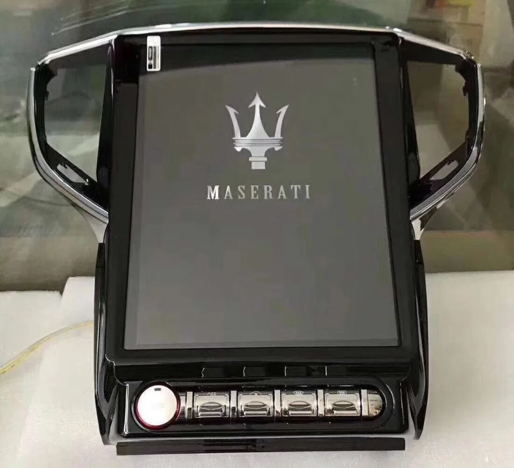 Clearance PX6 Android 8.1 Car Multimedia GPS Audio Radio Stereo For Maserati Ghibli 2014 -2019 Tesla Navigation Navi Vertical Player 0