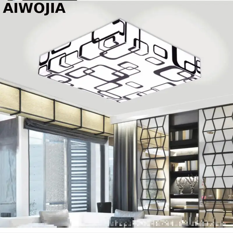 

livingroom lamp ceiling light LED 36w children Bedroom ceiling lamps acryl lampshade for home illumination Lights