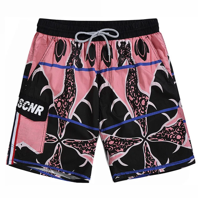 Fashion Summer Beach Shorts Mens Board Shorts Casual Printed Shorts Men