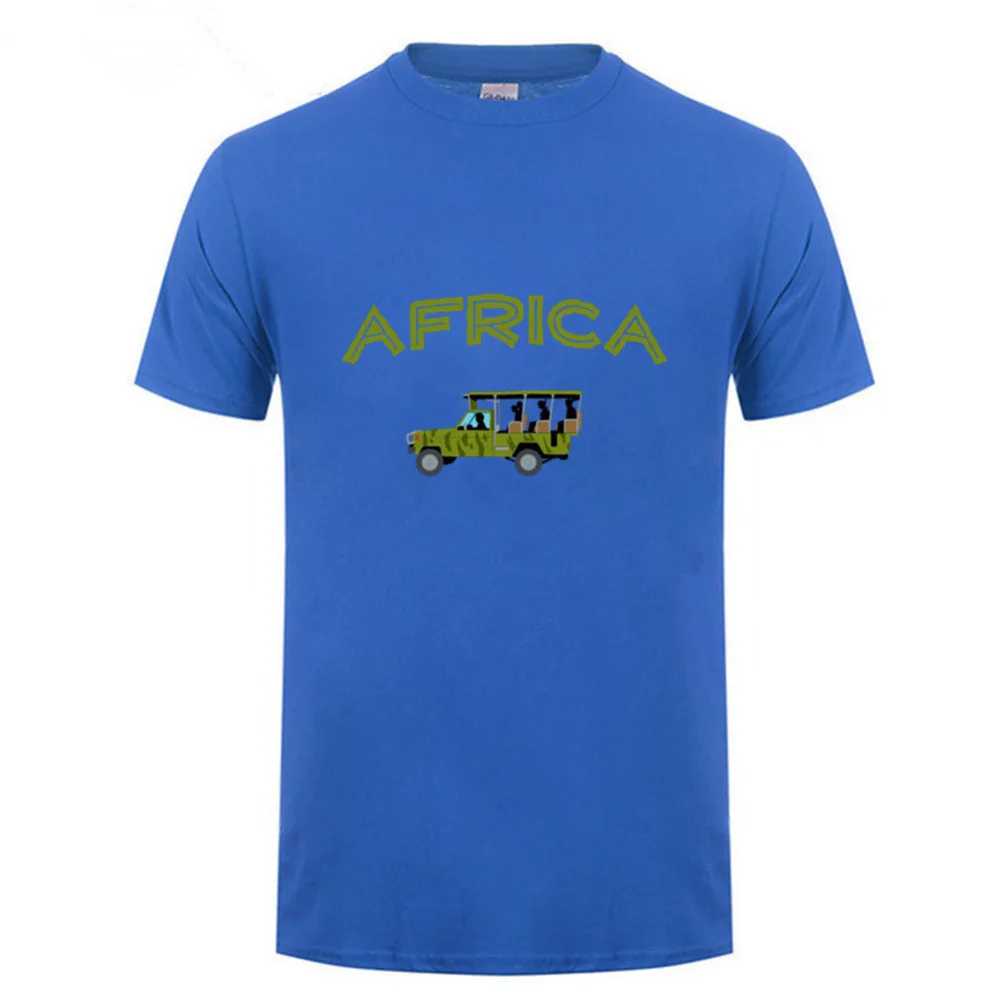 2018 fashion Brand Men's T Shirt Popular African Safari Tee Tops Latest Short Sleeve Male Clothing Plus Size 3xl | Мужская одежда