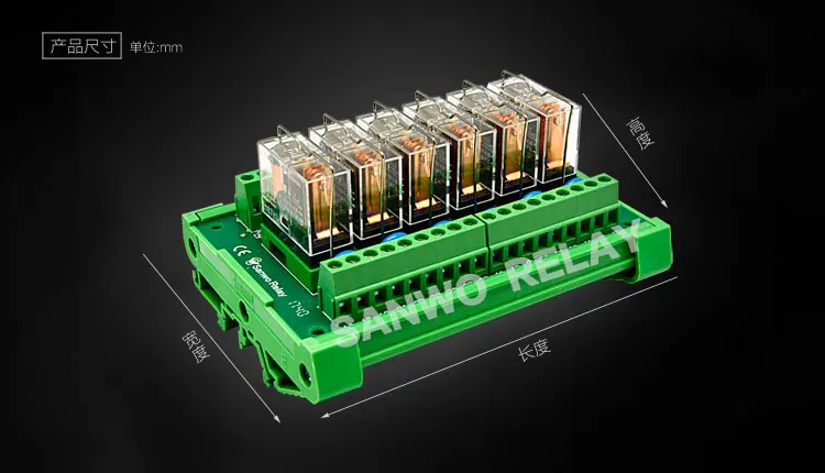 8-канальный Omron Реле модуль усилитель plc плата бортового драйвера Выход доска TKG2R-1E-824 Вход сигнала NPN PNP