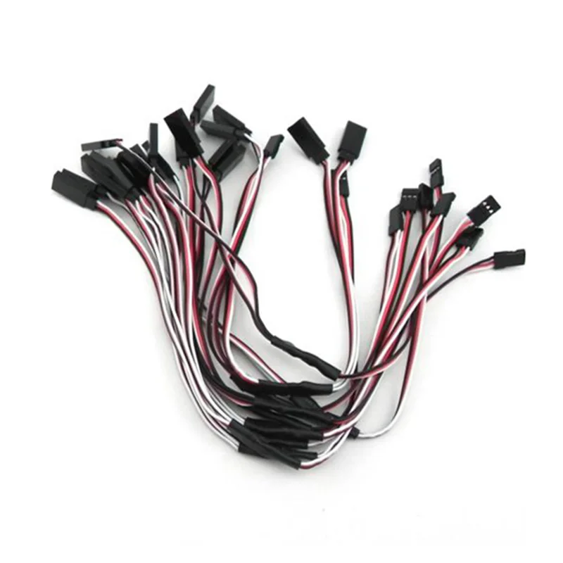 5Pcs 30CM Y Type Extended Line Y Extension Lead Wire Cable for Futaba JR Servo ESC rc quadcopter