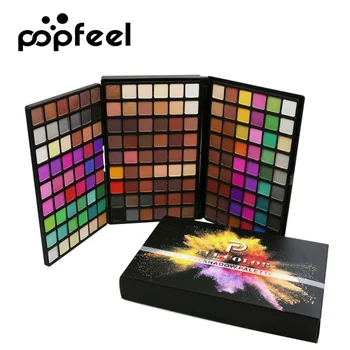 

Popfeel 162 Colors Matte Eyeshadow Palette Professional Makeup Kits Shimmer Eye Shadow Highly Pigmented Cosmetics New