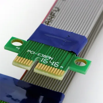 

20x Flat Flexible Connector Cable PCI-E PCI Express 1X To 16X Extender Riser FFC PCI-E 1X to PCI-E 16X 20cm