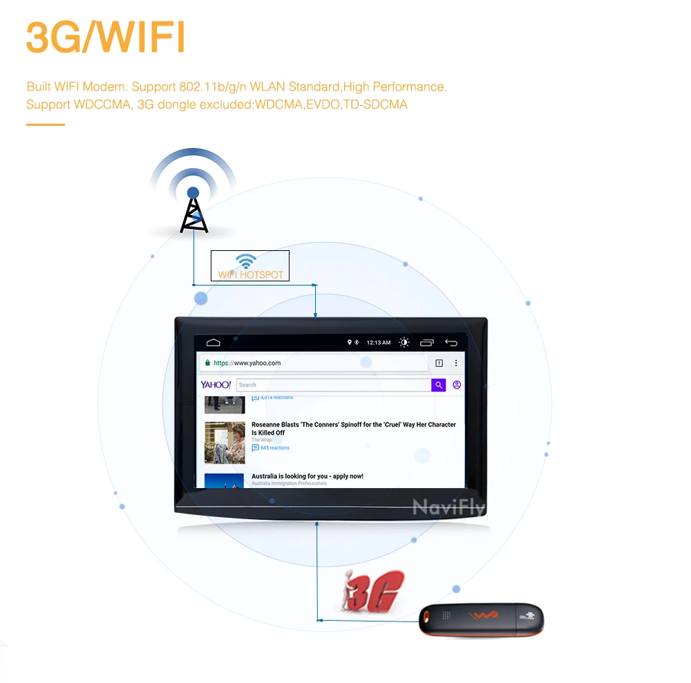 Best NaviFly Android 8.1 2 Din Car DVD GPS Navigation Autoradio for Opel Astra H G J Antara VECTRA ZAFIRA Vauxhall with CANBUS WIFI 33