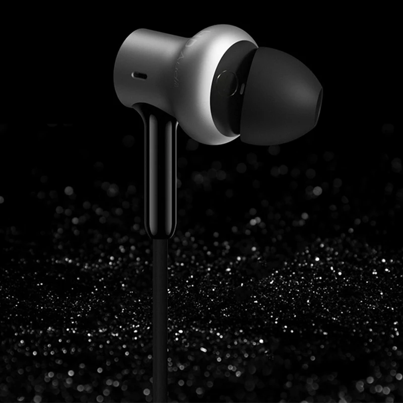 Оригинальные наушники Xiaomi Hybrid Pro HD с микрофоном управление volum Внутриканальные