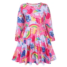 2019 Baby Girls Dress Unicorn Costume for Kids Children Party Dresses flamingo Clothes kids Princess Dress 2019 Baby Girls Dress Unicorn Costume for Kids Children Party Dresses flamingo Clothes kids Princess Dress