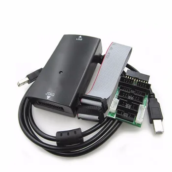 

LINK V9 Emulator Kit Simulator with Convert Board USB Cable AMR Emulator Debugging Tools Support JTAG/Cortex/STM32 Black