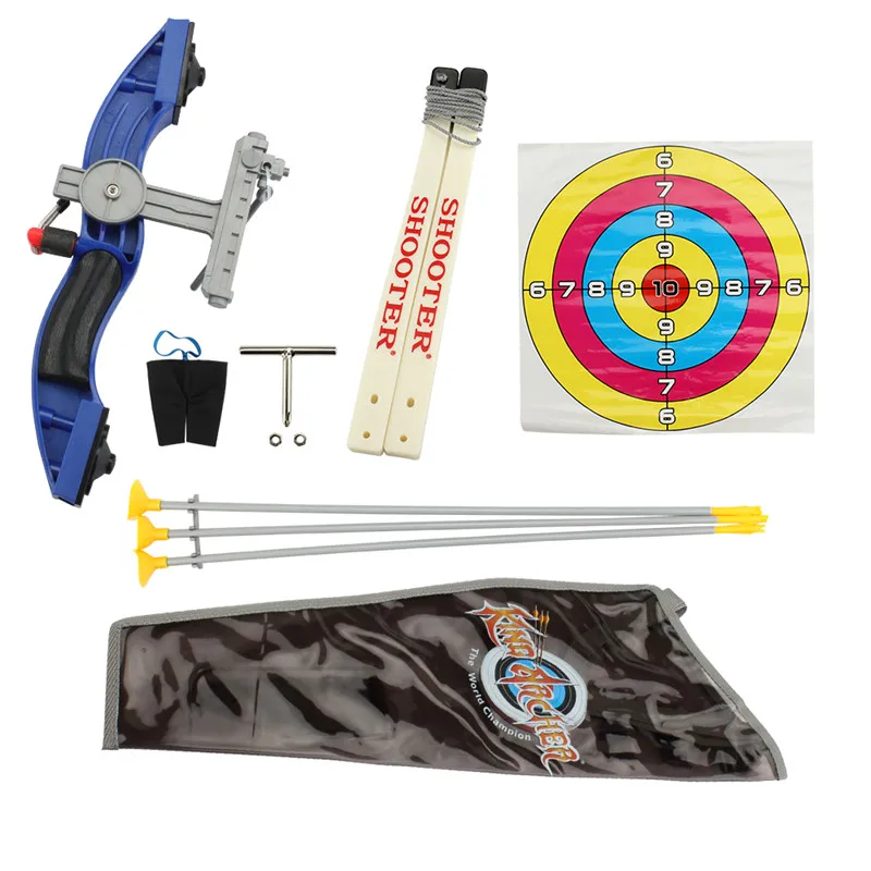 1:1.8 Hunting Shooting Safety Suction Cup Simulation Bow And Arrow Set Special Composite Material Toy Swords Aged 7-14 Years