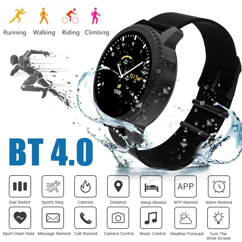 

For Mate5 Smart Watch IP68 Waterproof Blood Pressure Blood Oxygen Monitoring Smart Watch For Men And Women