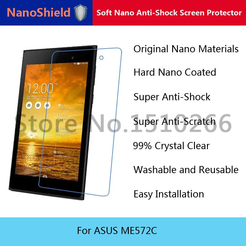 Нанощит Мягкая Нано Анти-Шок Протектор Экрана Мобильного Телефона Защитная