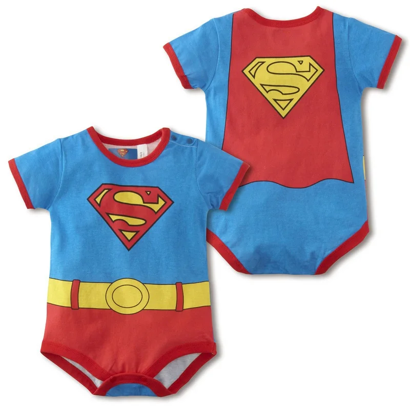 Cartoon Baby Bodysuit Jumpsuit For Boy Girl Cotton Short Sleeve