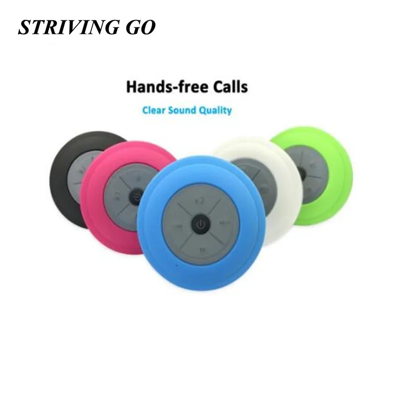 

Wireless Portable Mini Q9 LED Waterproof Bluetooth Speaker Music Sound Water Car Speakers Resistant Bathroom Shower Bar PK A9 C6