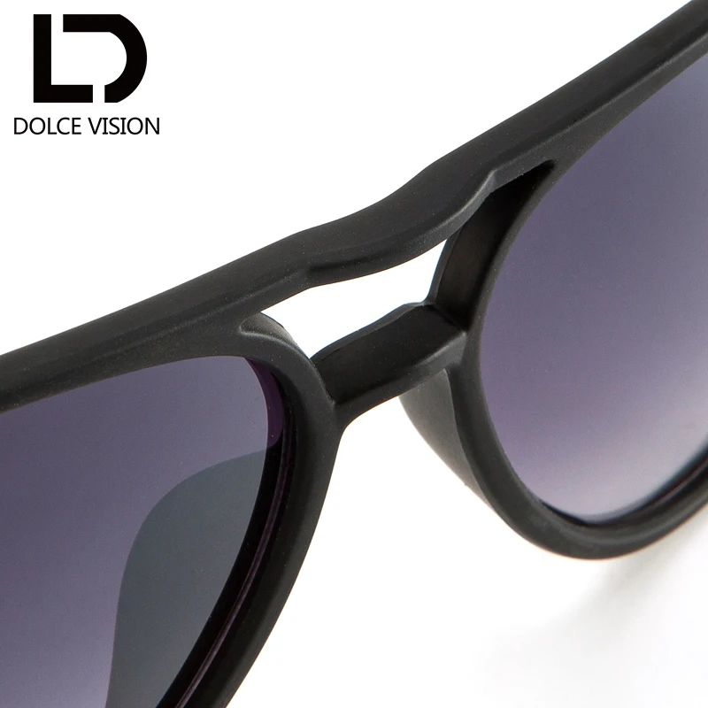 DOLCE VISION Retro Sunglasses Men Aivation Driving Glasses Gradient Lens High Quality Shades Male Sun Glasses For Men Eyewear DOLCE VISION Retro Sunglasses Men Aivation Driving Glasses Gradient Lens High Quality Shades Male Sun Glasses For Men Eyewear