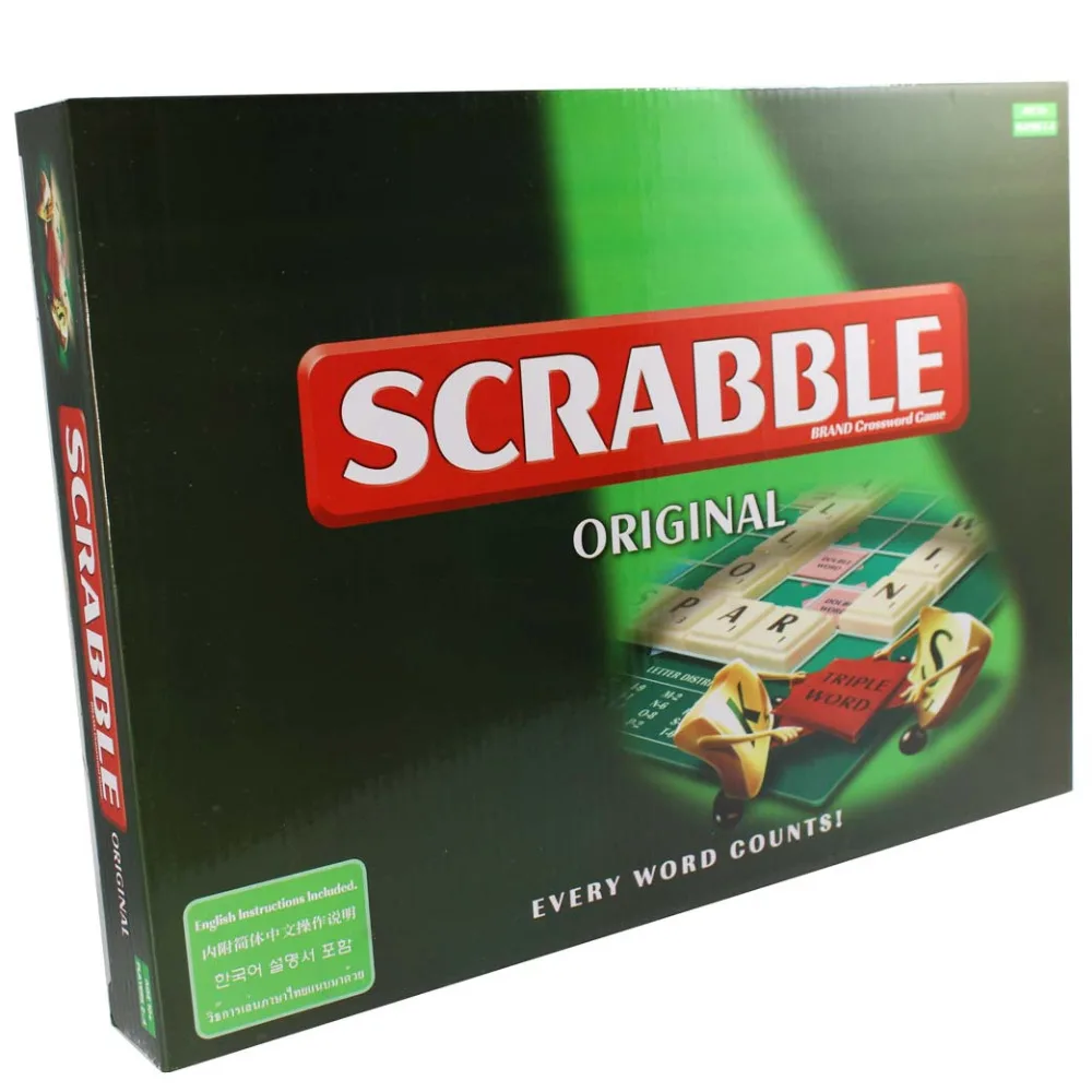 Scrabble настольная игра английская арбалетная орфографическая игра