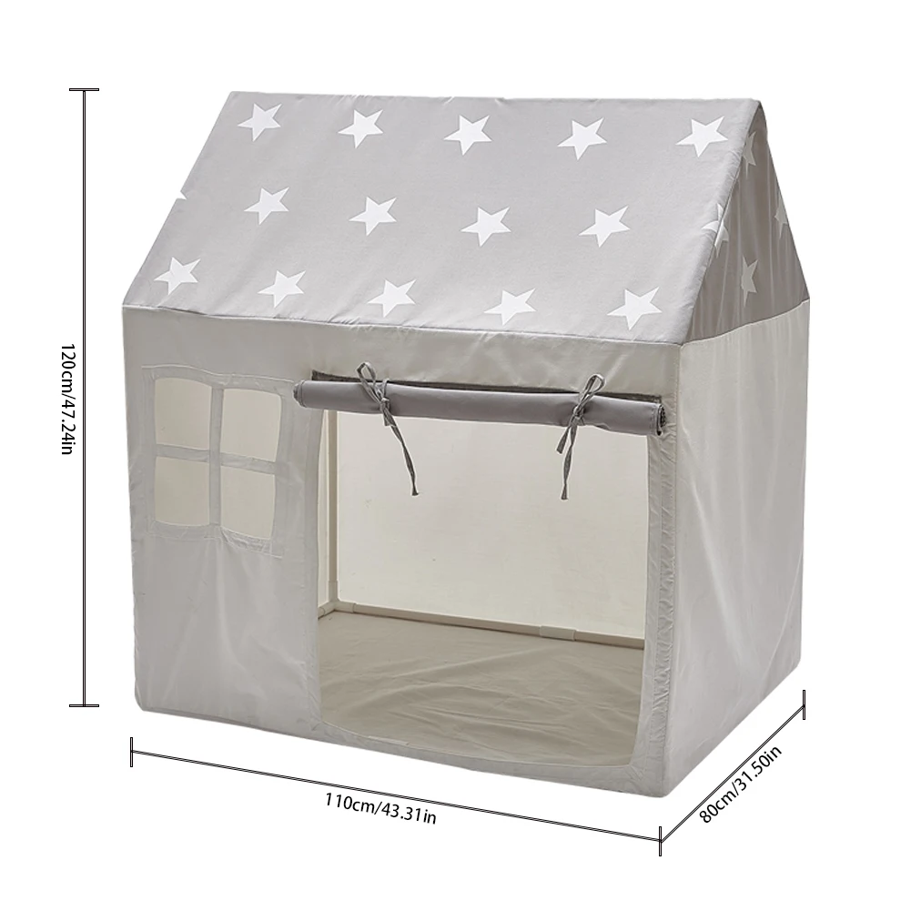 Детская палатка принцесса замок в форме игровой палатки обновленный стабильный АБС Поддержка Рамка Детские игрушка для дома дом чтение