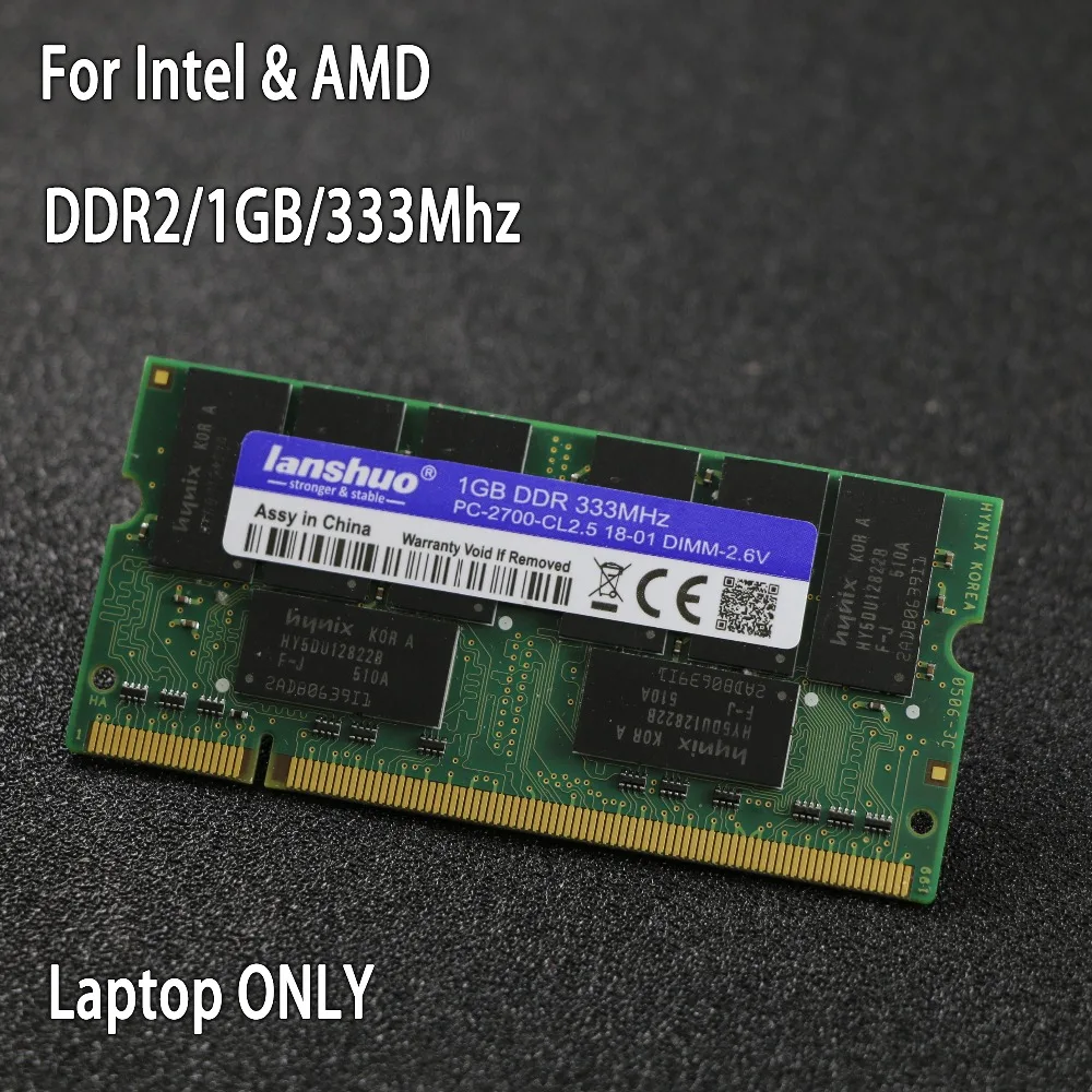 الأصلي shipset DDR DDR1 1 جيجابايت 2 جيجابايت 333 ميجا هرتز PC-2700 PC-2700s 1 جرام الذاكرة محمول RAM 200PIN SODIMM 333 ل إنتل ل amd pc 2700 ثانية 2700