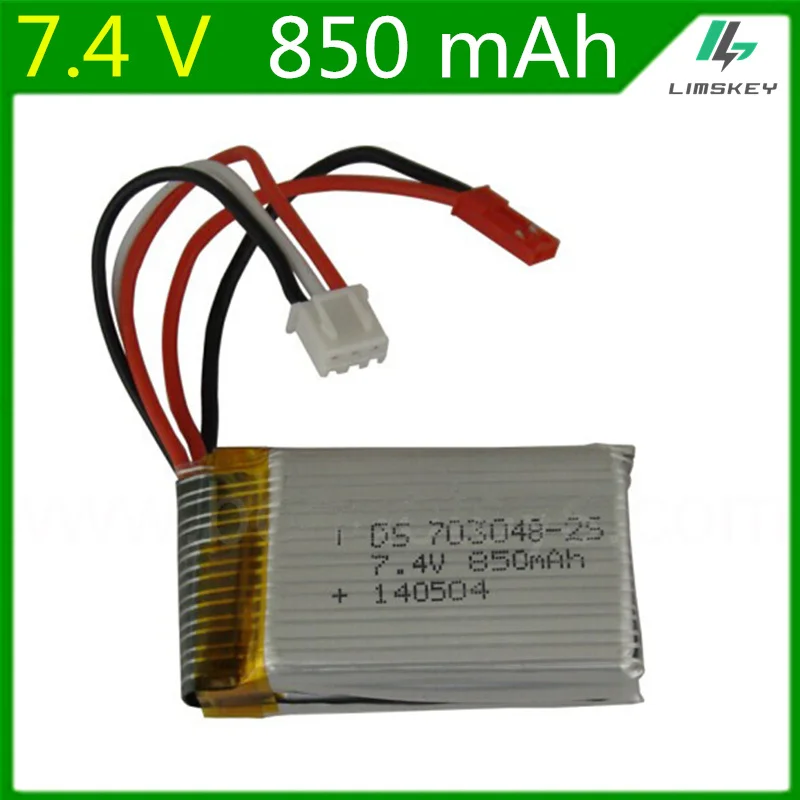 Lipo аккумулятор для Udi U829A U829X MJXRC X600 Hengqi 907 7 4 В 850 мАч 703048 2S | Игрушки и хобби