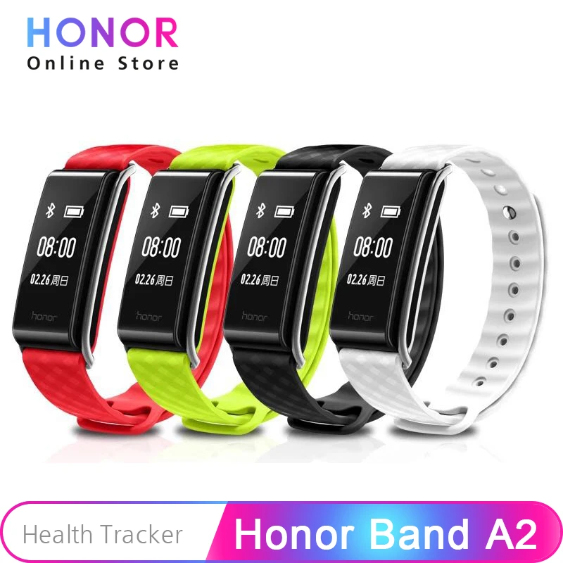 

Huawei Honor Band A2 Smart Wristband Sleep Heart Rate Monitor Bracelet Fitness Tracker 0.96" OLED Screen Waterproof IP67