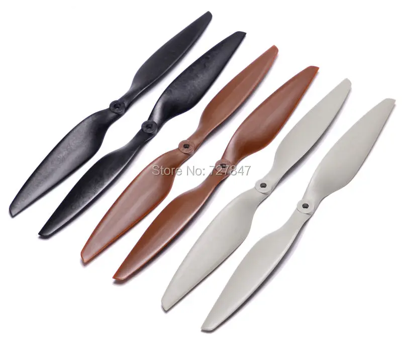 4PCS Carbon Nylon 10x4.5Inch 1045R CW//CCW Propeller Black for DJI F450 NEW