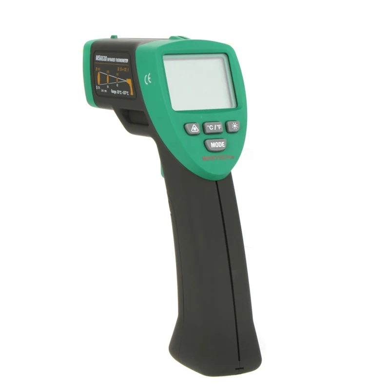 

MASTECH MS6530 12:1 Non-contact Infrared IR Thermometer Laser Temperature Gun Meter Sensor Range -20 to 537 degree Thermostat