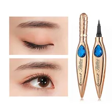 1 шт. черная водостойкая жидкая подводка для глаз Макияж Красота Косметика длительная подводка для глаз косметические карандаши для теней LD