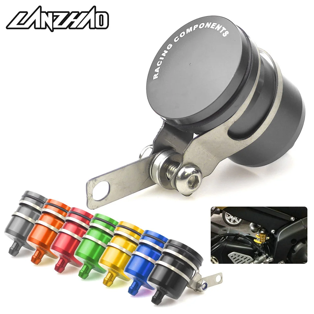 HWH Great Material Universal CNC Aluminum Motorcycle Rear Brake Fluid Tank Reservoir Oil Cup forK-a-w-a-s-a-k-iZ900 Z900RS Z650 for H0NDA X-ADV 750 Grom for K.T.M Durable Color : Blue