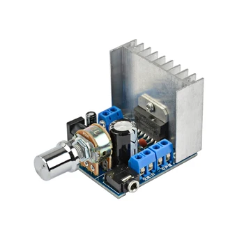 

AIYIMA 2.0 Dual Channel Car Amplifier Board TDA7297 Audio Amplifier Board 15W+15W DC 12V For 4-8ohm Audio Speaker