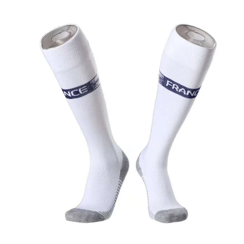 Футбольные носки в мире профессиональная Международная футбольная команда носки толстые гольфы высокие спортивные теплые лыжные носки - Цвет: FR