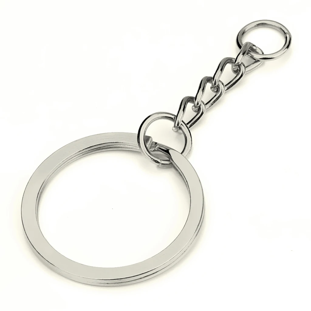 30 шт кольцо для ключей из сплава цепочка для ключей брелки-застежки металлической цепью 28 мм расщепленное кольцо сумка очаровательная подвеска ремесла