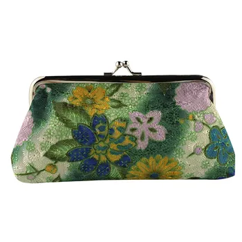 

Women National Style Coin Purse Polyester Small Wallet Girls Change Pocket Pouch Hasp Keys Bag Mini Clutch Wallet #LR1