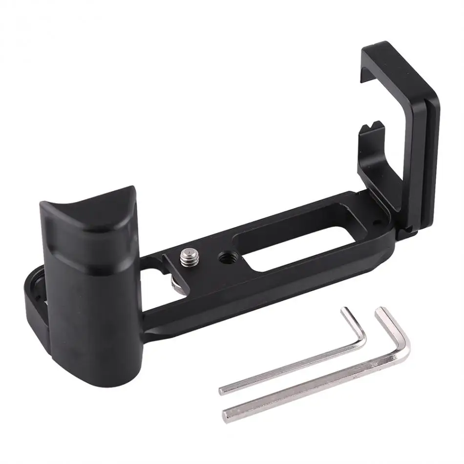 

VBESTLIFE Aluminium Alloy Vertical L-Plate Bracket Quick Release Hand Grip For Fujifilm X-T10