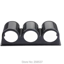 Универсальный УГЛЕРОДНЫЙ 2 дюйма 52 мм тройной 3 отверстия авто блок калибровки держатель