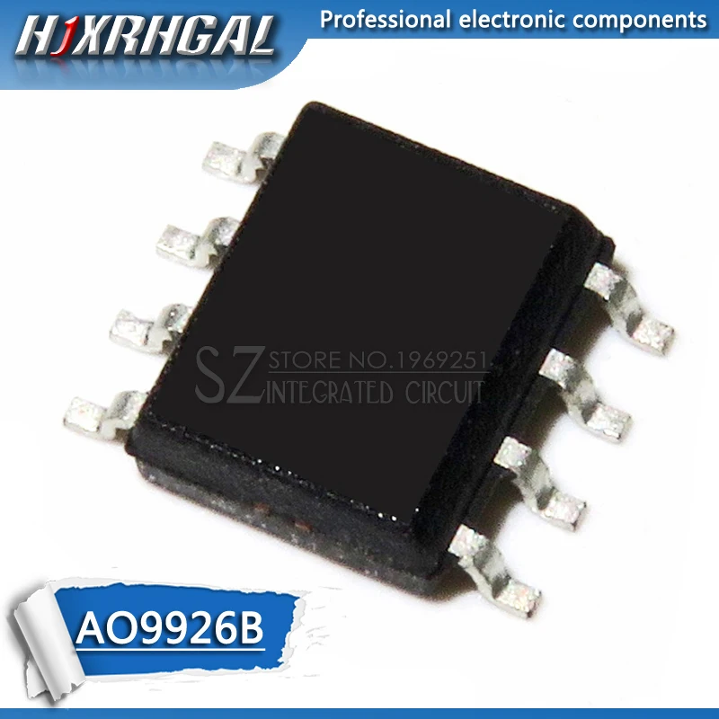 

Free shipping 10pcs/lot AO9926B 9926B SOP8 MOS new